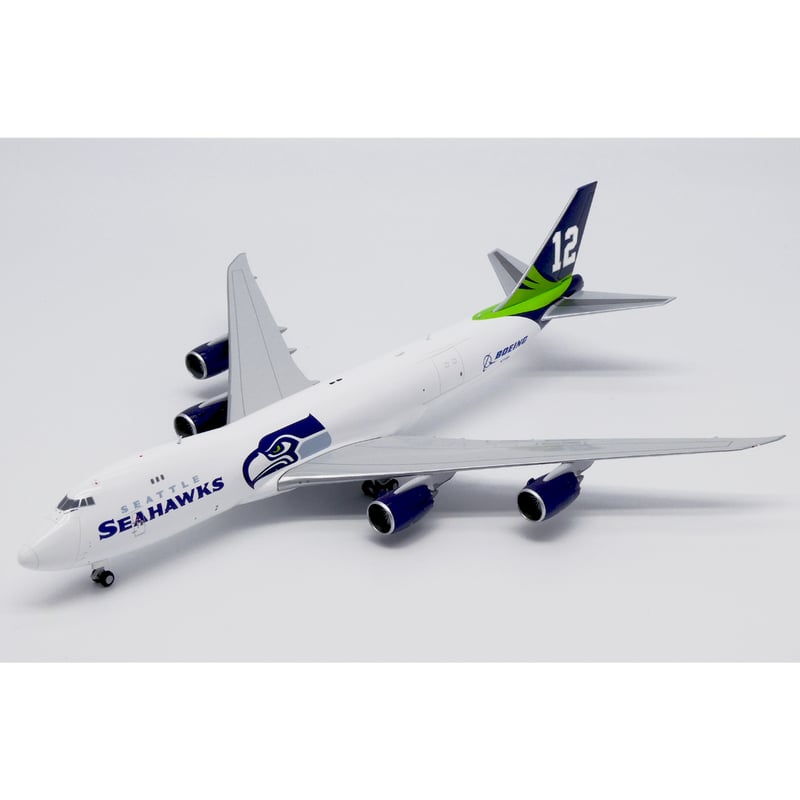 お取り寄せ商品】1/400 747-8F ボーイング社「シアトル・シーホークス