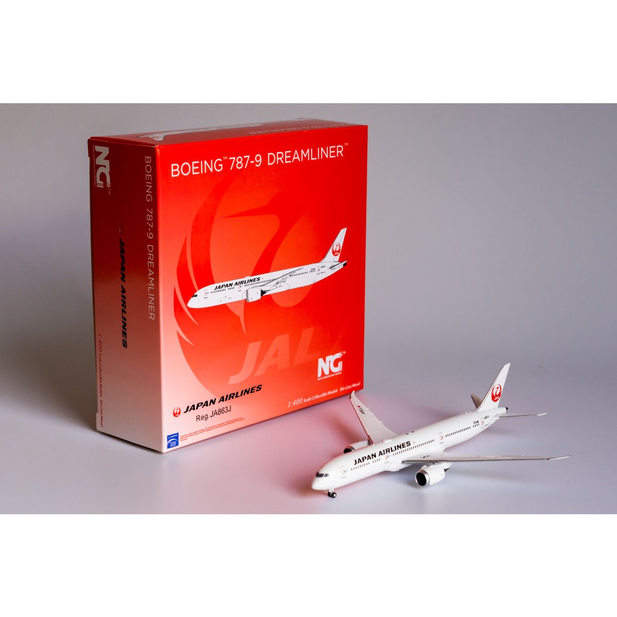 航空機・ヘリコプター 1/400 NG MODEL JAL B787-9 航空機