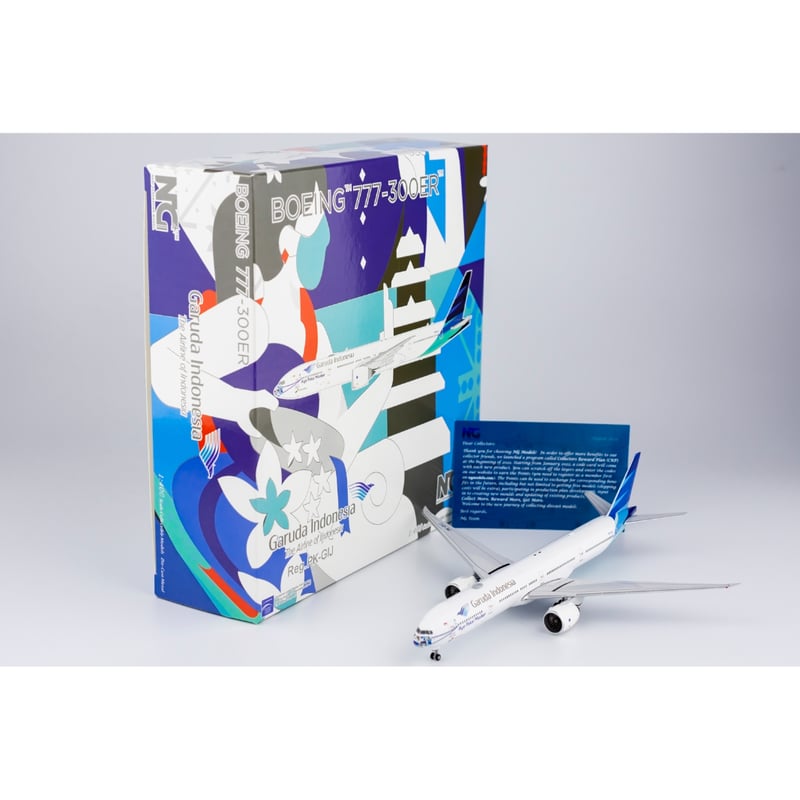 1/400 777-300ER ガルーダ・インドネシア航空「マスクをつけよう 5号機