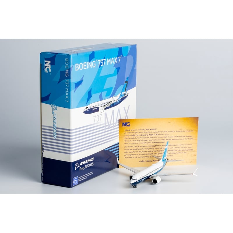 お取り寄せ商品】1/400 737 MAX 7 ボーイング社 ハウスカラー N7