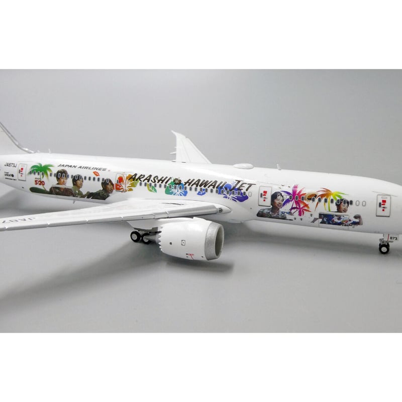 非売品・新商品情報】1/400 B787-9 JAL ハワイ「嵐ジェット」JA873J |