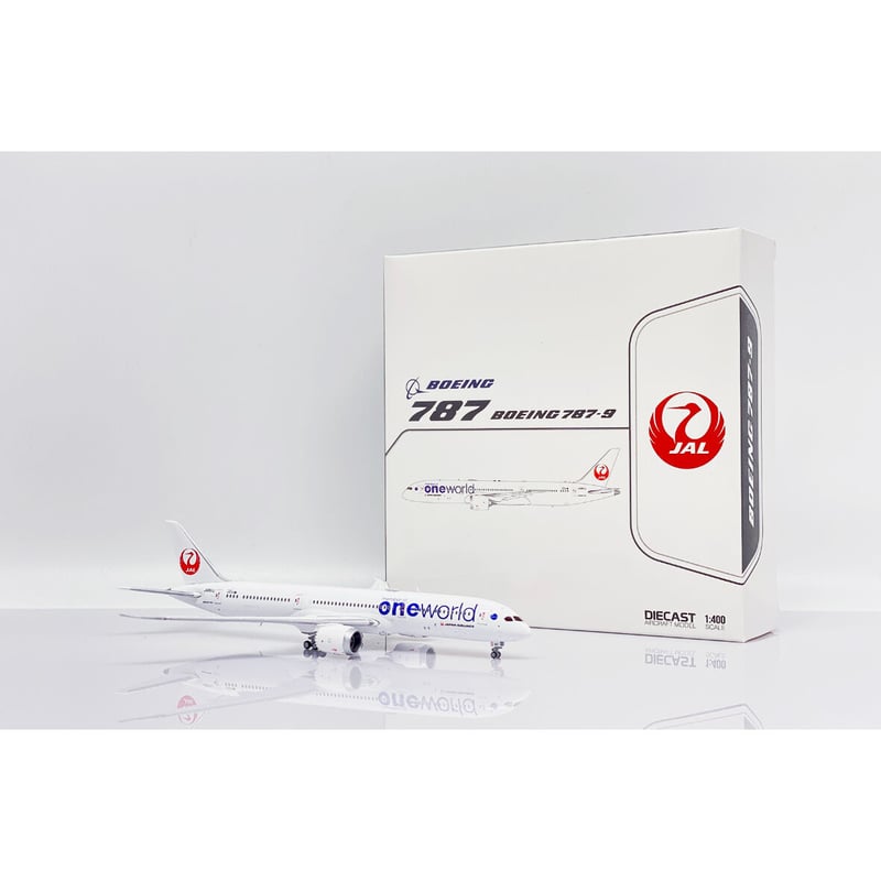 非売品・新商品情報】1/400 787-9 JAL [ワンワールド塗装機] JA86