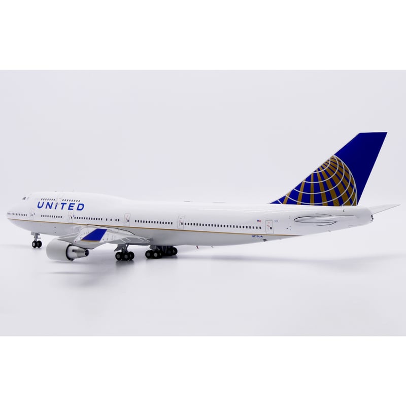 お取り寄せ商品】1/200 747-400 ユナイテッド航空 N