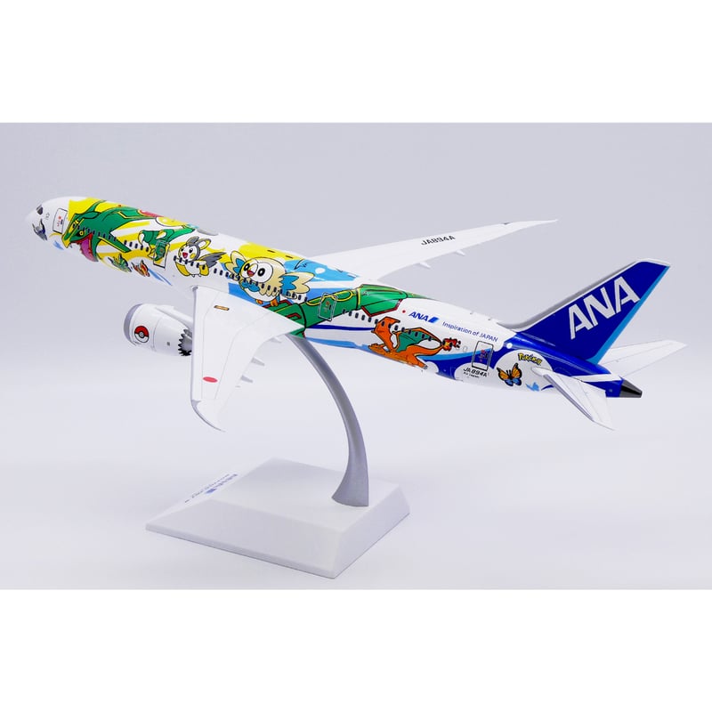 ANA 全日空 787-9 ポケモン ピカチュウジェット AV スタンドt付き ANA
