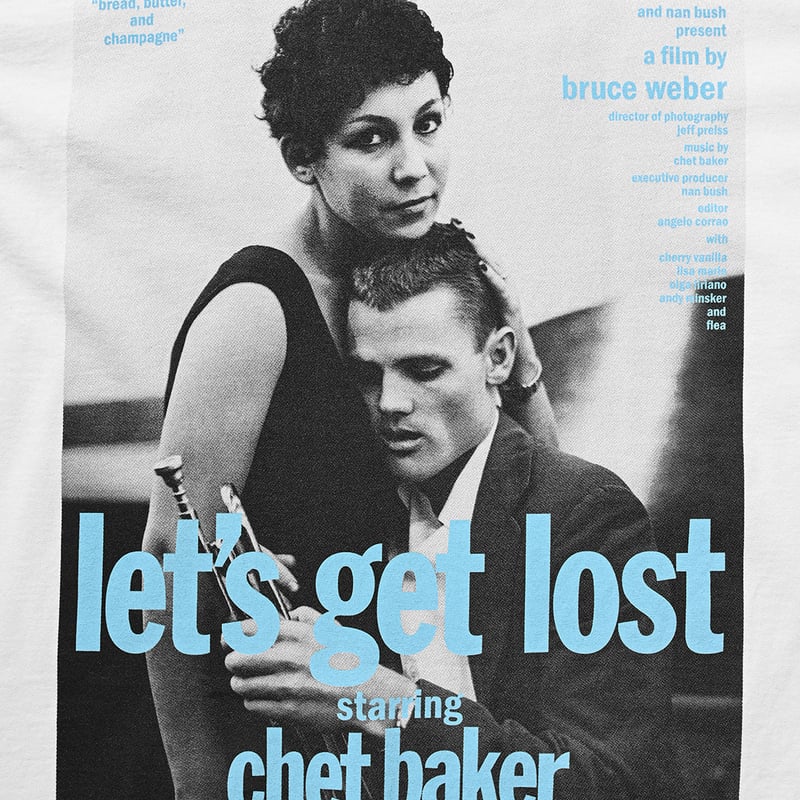 Let's get Lost × weber] T shirt (Poster art 2)