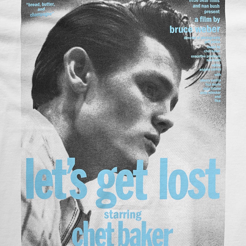 Let's get Lost × weber] T shirt (Poster art 1)