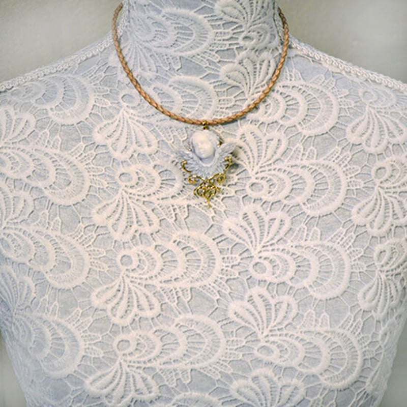 美しいデザイナーズアートカメオ製品 カメオブローチ＆ネックレス