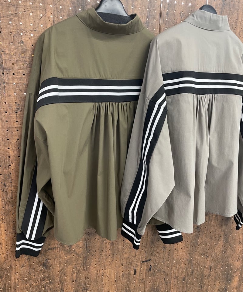 Dignite collier ディニテコリエ ストライプラインシャツ | HA-CHI