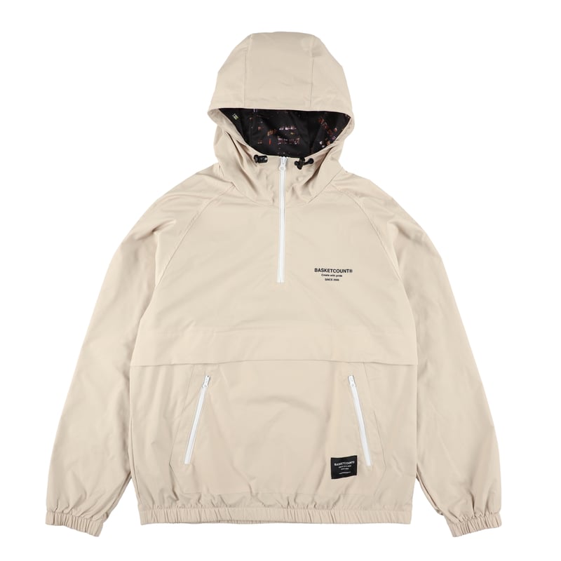 WIND HOODIE / BEIGE | BASKETCOUNT(バスケットカウント)公式オ