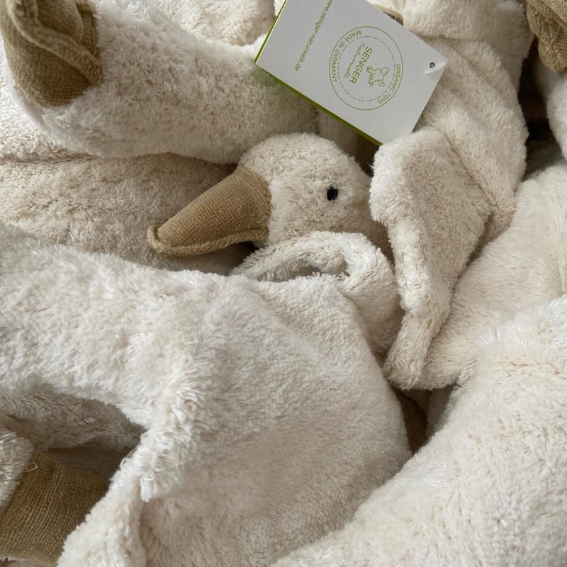 Cuddly Animal Goose ( White Small ) / SENGER Na