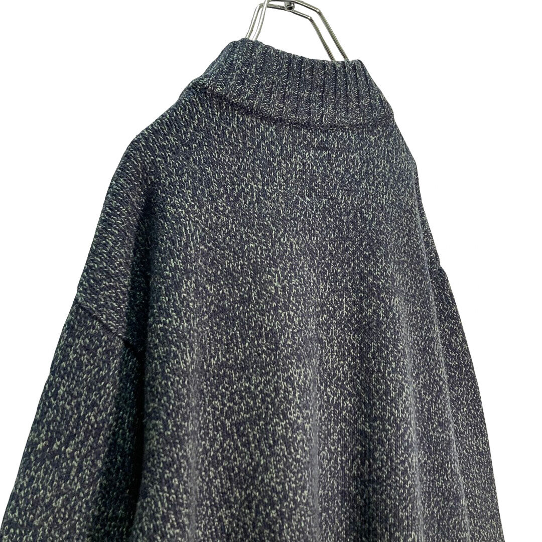 OLD STUSSY 90s zip-up drivers knit sweater | 無無