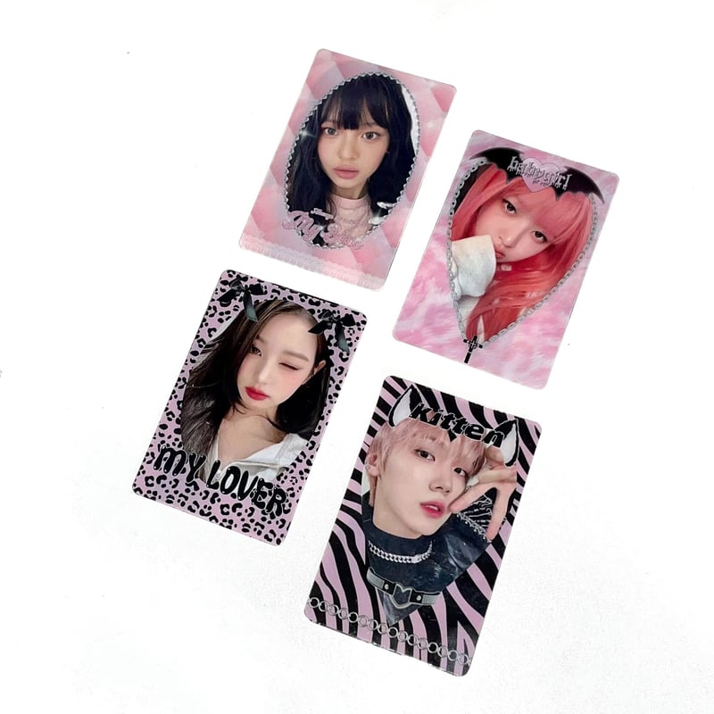 ♡°｡ Photocard Frame トレカフレーム 4枚セット blackpink.ver