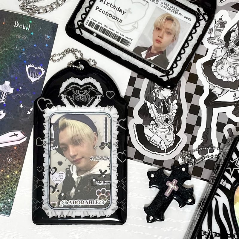 ♡°｡ PHOTOCARD HOLDER 小悪魔 トレカホルダー トレカケース ♡ | BO