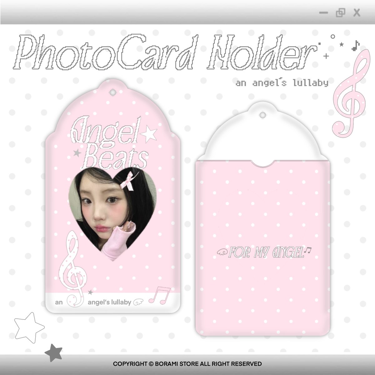 ♡°｡ PHOTOCARD HOLDER トレカケース トレカ入れ Angel Beats