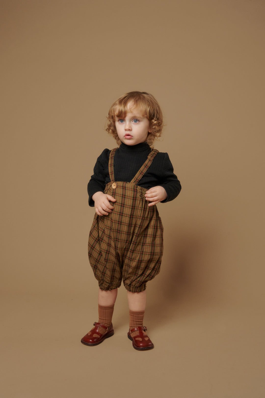 ボトムス HELLO LUPO Dalston bloomers warm black HELLO LUPO