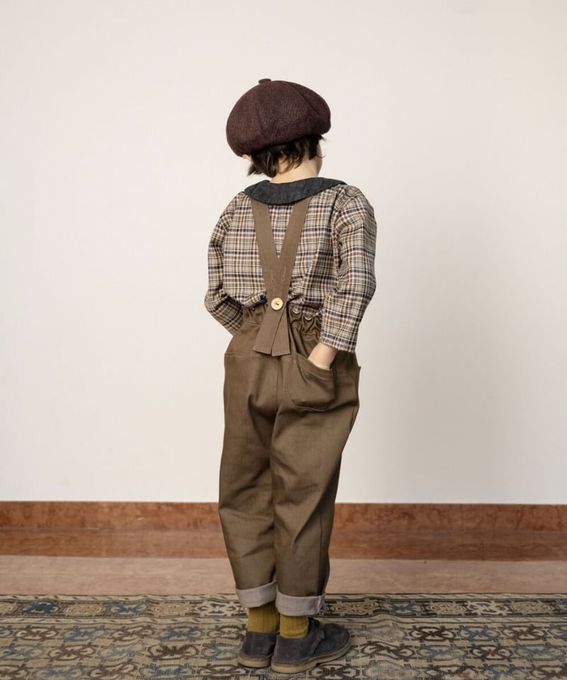 HELLO LUPO - Lupo Jeans / brown denim (18m〜5y s