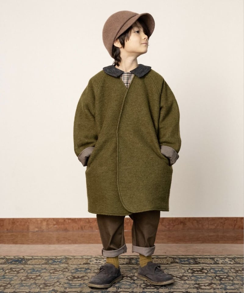 HELLO LUPO - Lupo Kimono Coat / matcha green |