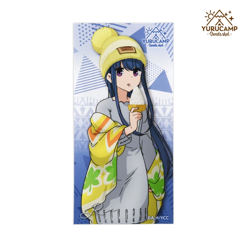 ゆるキャン△ Sweets shot ステッカー 02：志摩リン | API official
