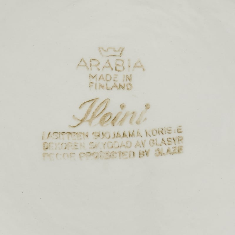 Arabia Heini ヘイニ 20cm プレート 01 | muchif / 北欧ヴィンテ