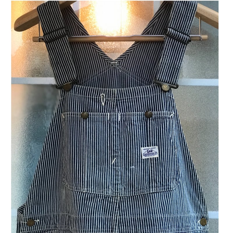 Vintage Lee 98SB Hickory Overalls | Shank Cloth