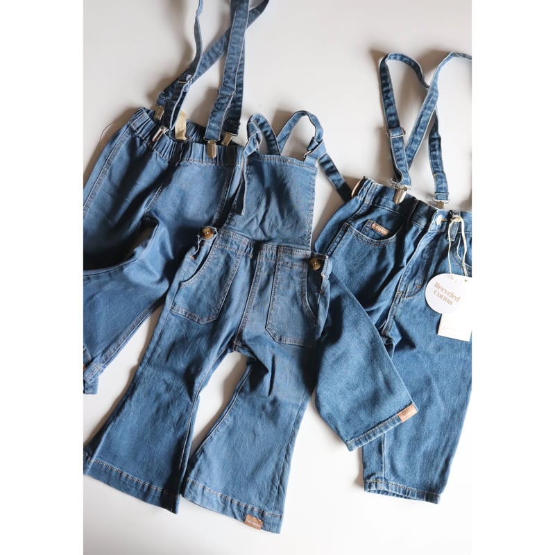 TWIN COLLECTIVE Farrah Flare Overall - Western