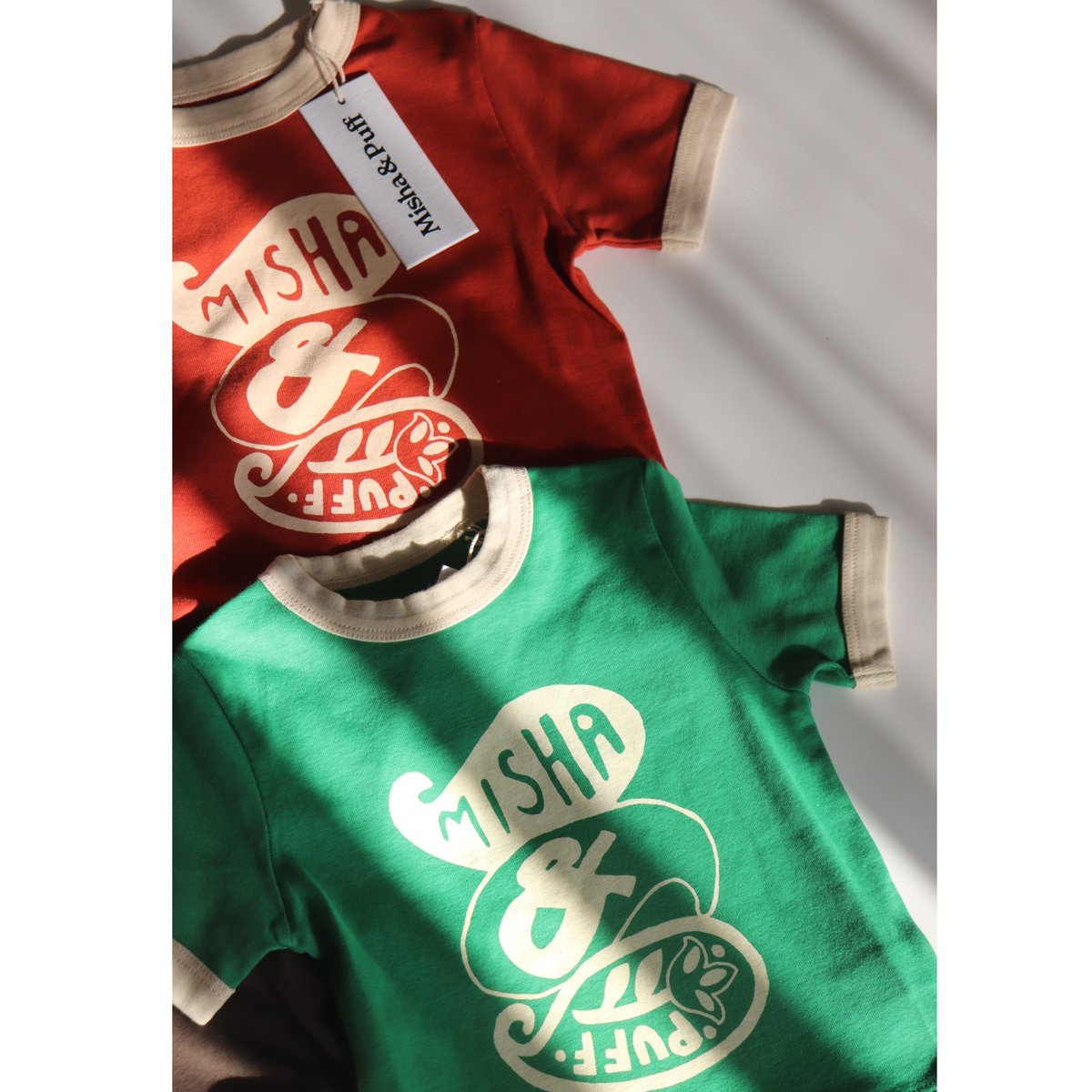 Misha&Puff Groovy Paisley Ringer Tee/Bottle Gr