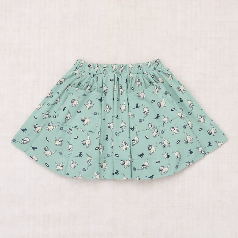 Misha&Puff Circle Skirt (Sage Cat&Mouse) | han