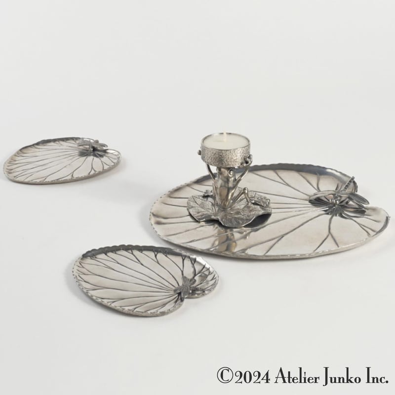 スモールディッシュ ロータス＆ドラゴンフライ Small Dish Lotus