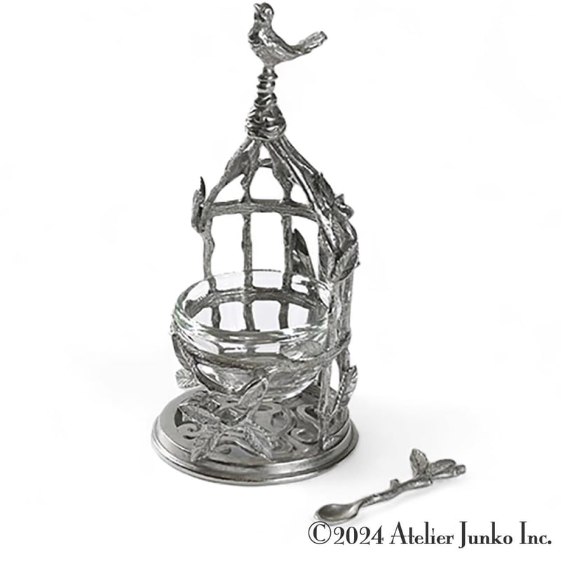 スパイスホルダー＆スプーン シングルグラス バードケージ Spice