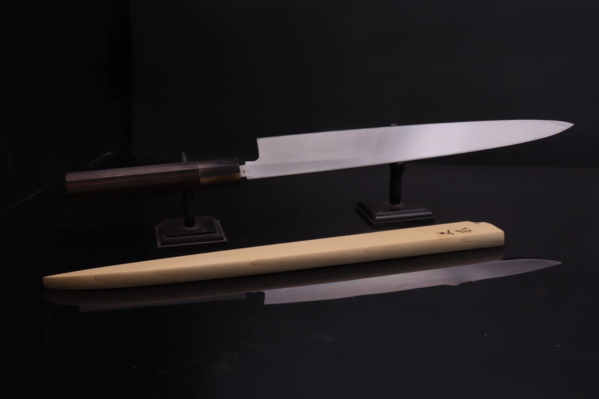 築地正本総本店 尺1柳刃 純日本鋼 未使用品 | 包丁工房 祥