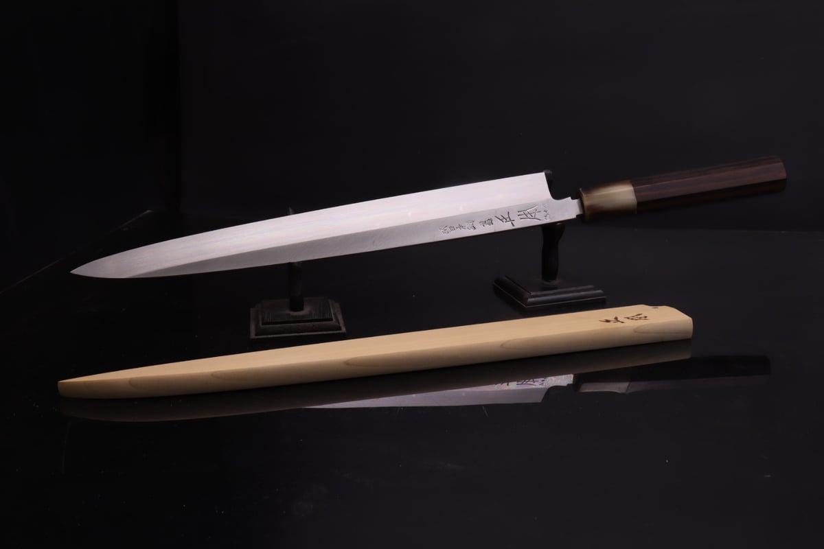 築地正本総本店 尺1柳刃 純日本鋼 未使用品 | 包丁工房 祥