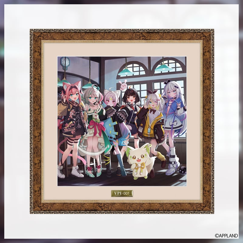 ぶいぱい3期生ハーフアニバーサリーグッズ】キャラファイングラフ