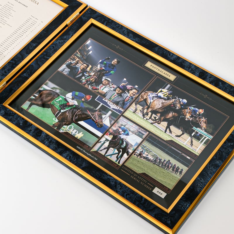 数量200個限定】パンサラッサ引退記念写真デザインパネル（シリアル