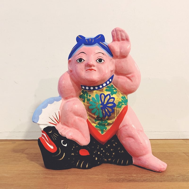 出雲今市土人形『熊金』 | 象々の郷土玩具