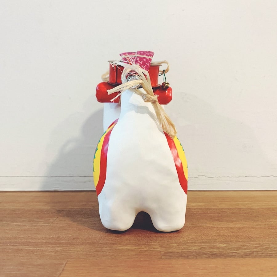 いせ辰『江戸犬張子・金犬』 | 象々の郷土玩具