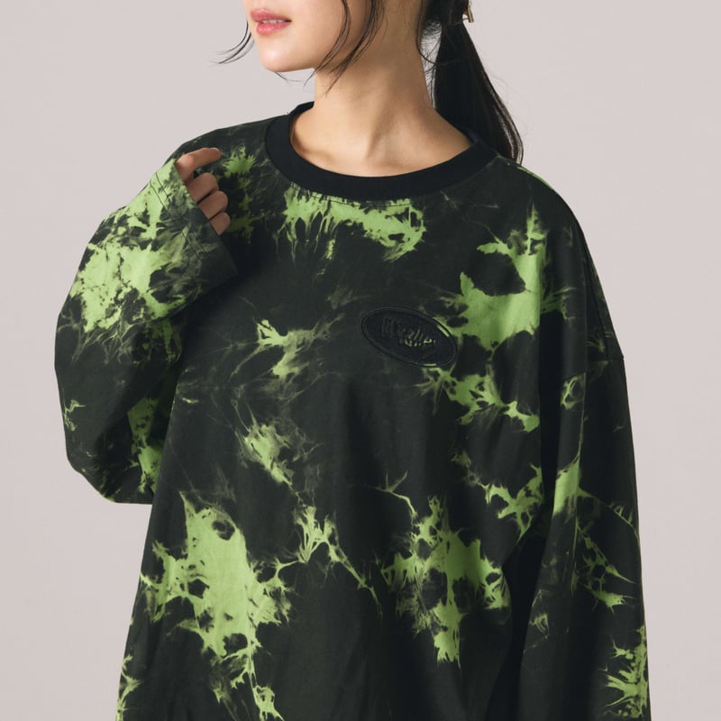 lil' valley】LONG SLEEVE TIE-DYE TEE | Tani Yuu