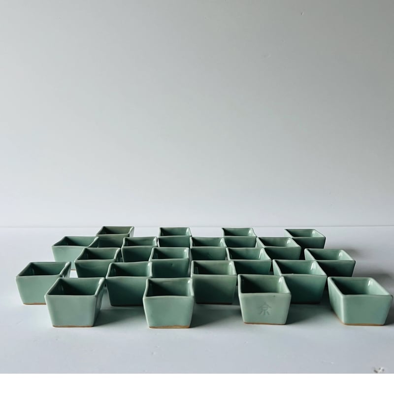 初代 宮永東山 明治−大正 青磁 (保管番号) Xガ7798 初代 宮永東山