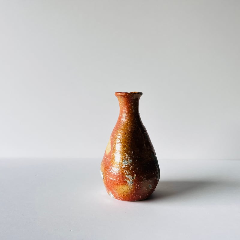 T−36 辻村史朗 信楽徳利 共箱付 Shiro Tsujimura, Shigaraki S