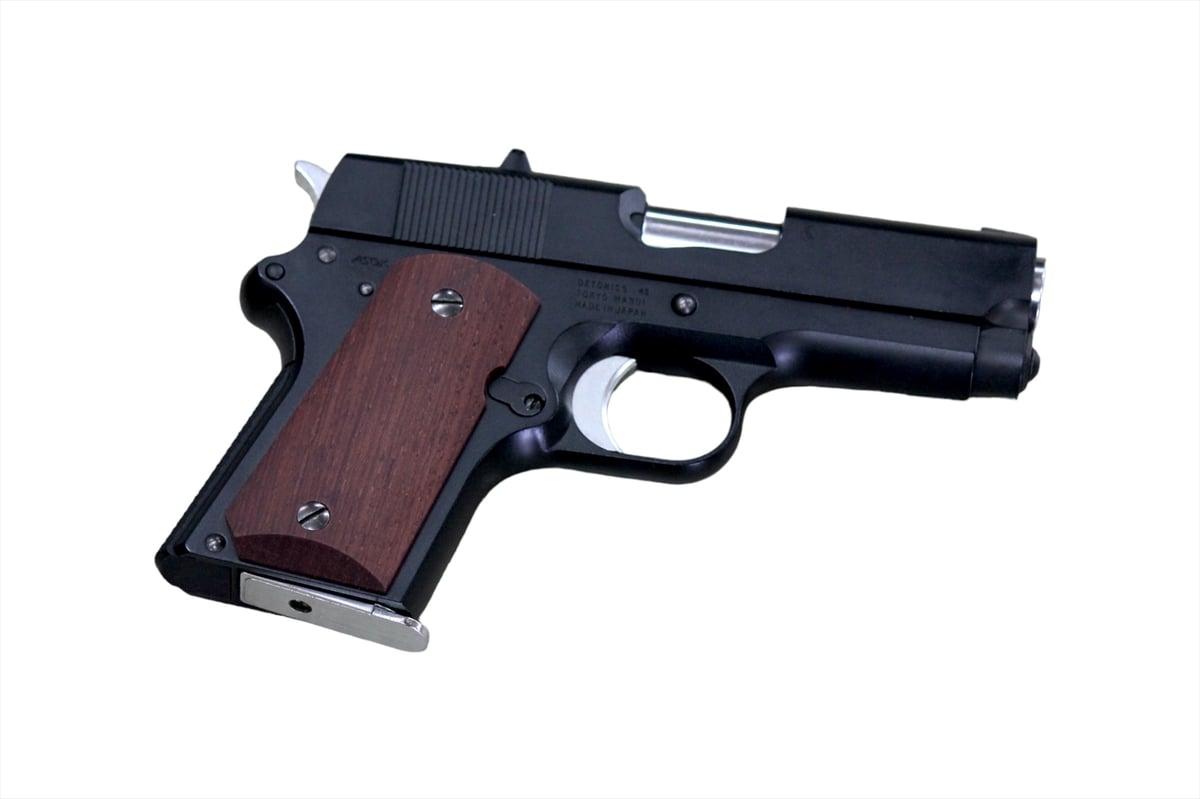 ウッドグリップ｜東京マルイ デトニクス.45｜スムーズ/ローズウッド