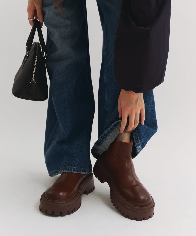 SIDE GORE BOOTS / 2color | JISTORY