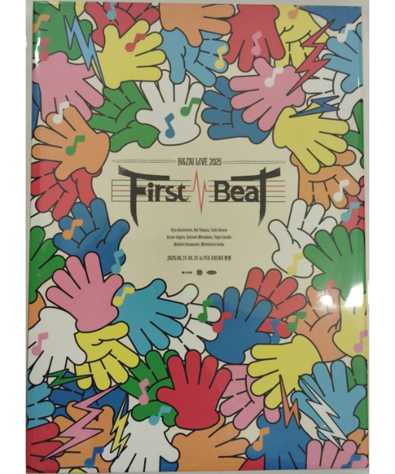 開封品/DVD単品】 「B&ZAI LIVE 2025 First Beat」 DVD |