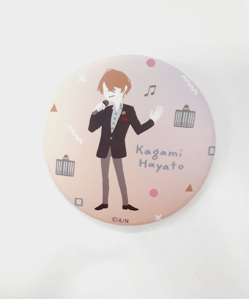 キズ有】にじさんじ 加賀美ハヤト キャラバッジコレクション ゆる