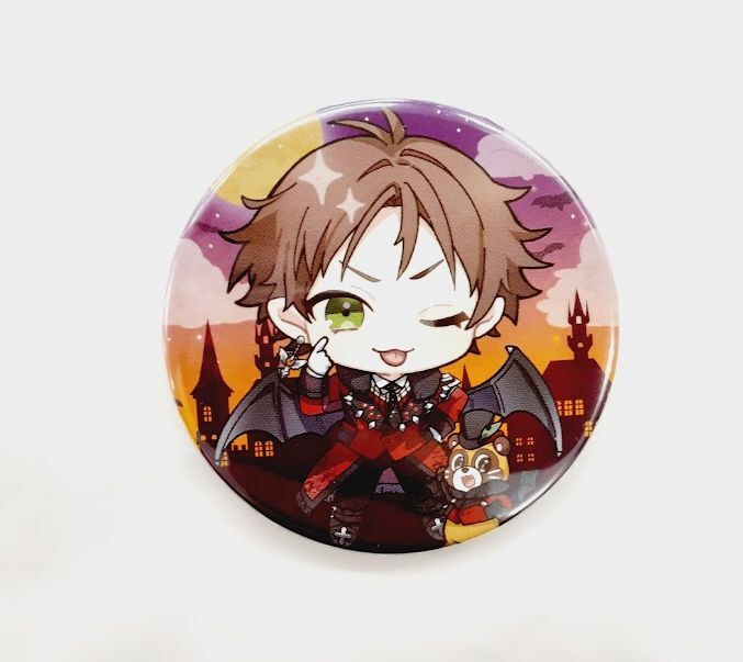 浦島坂田船 うらたぬき 缶バッジ ハロパ2023 浦島坂田船 うらたぬき