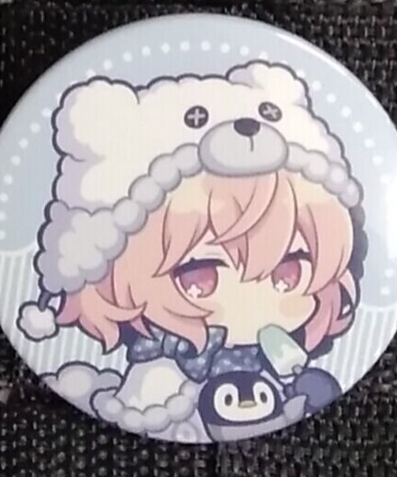 キズ有】nqrse 缶バッジ（くま帽子） | K-BOOKS K-POP館 アイドル館 動