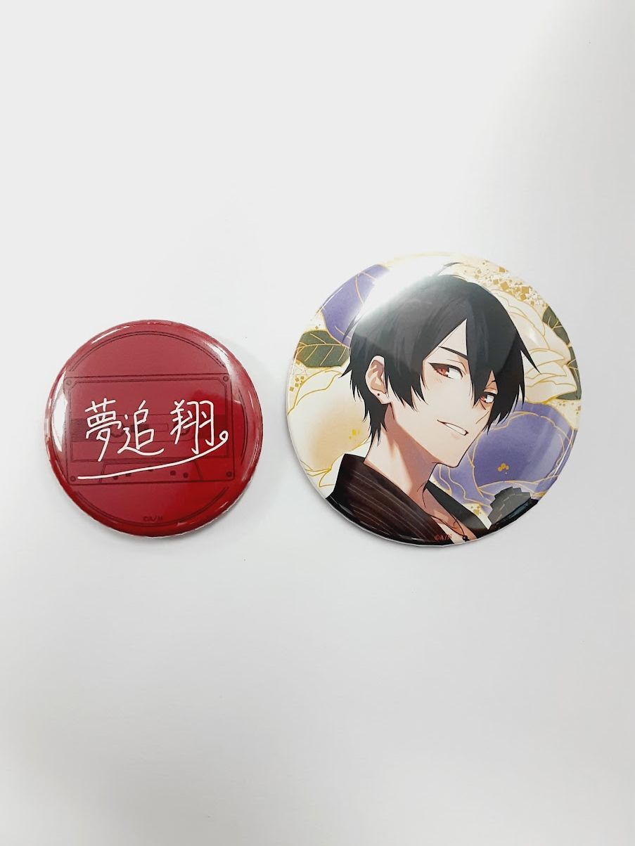 にじさんじ NIJISANJI OS Style 夢追翔 ビッグ缶バッジ ゆめお に