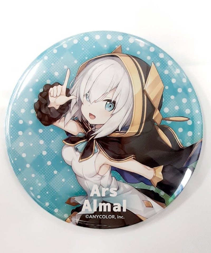 にじさんじ アルス・アルマル にじさんじ新ビジュアルグッズ 缶バッジ