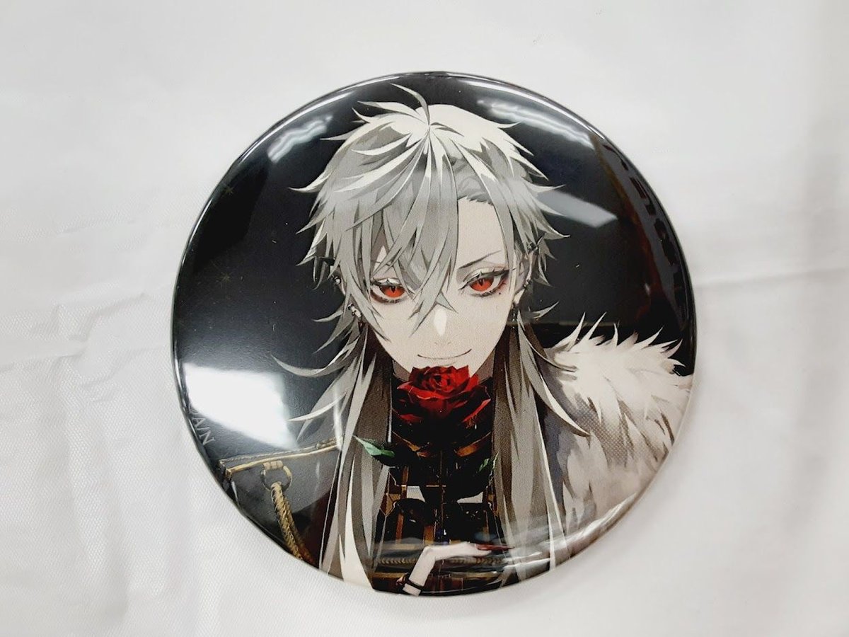 キズ有】にじさんじ 葛葉 誕生日グッズ(2021) 75mm缶バッジ | K-BOOKS