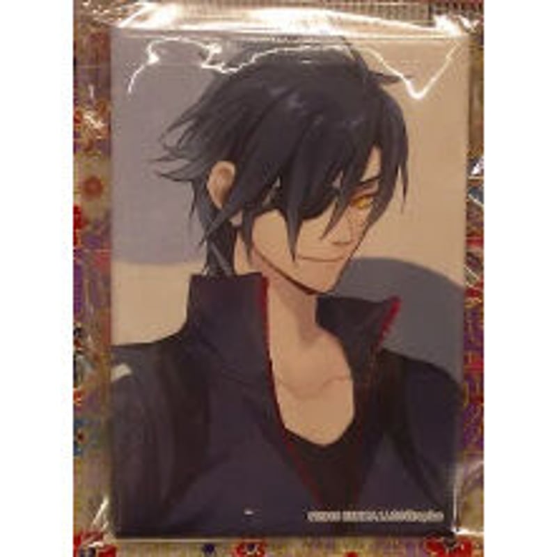 イタミ有】刀剣乱舞 スクエア缶バッジコレクション 燭台切光忠 | K
