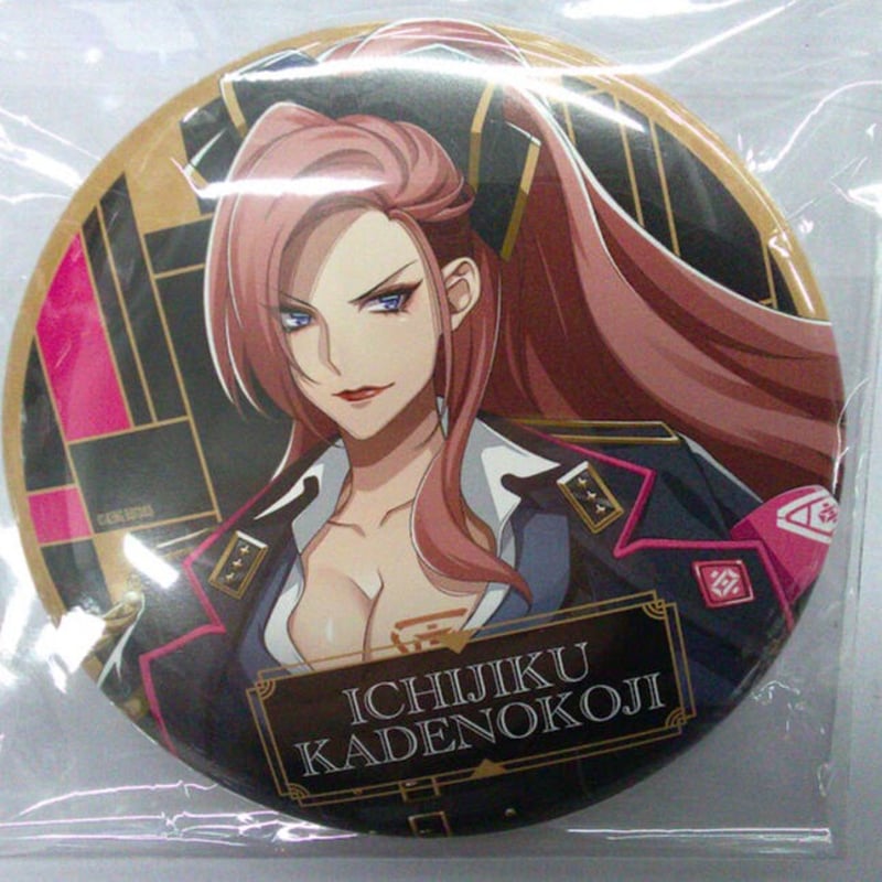 ヒプノシスマイク 中王区 勘解由小路無花果 缶バッジ（立ち絵） | K