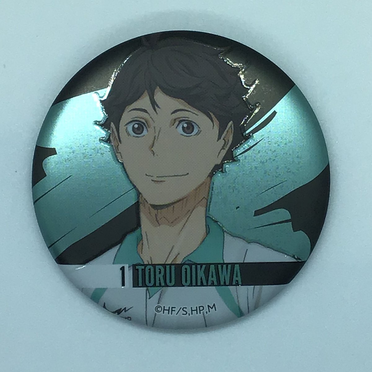 ハイキュー!! 及川 徹 メモリアル缶バッジ 青葉城西 デコレーション